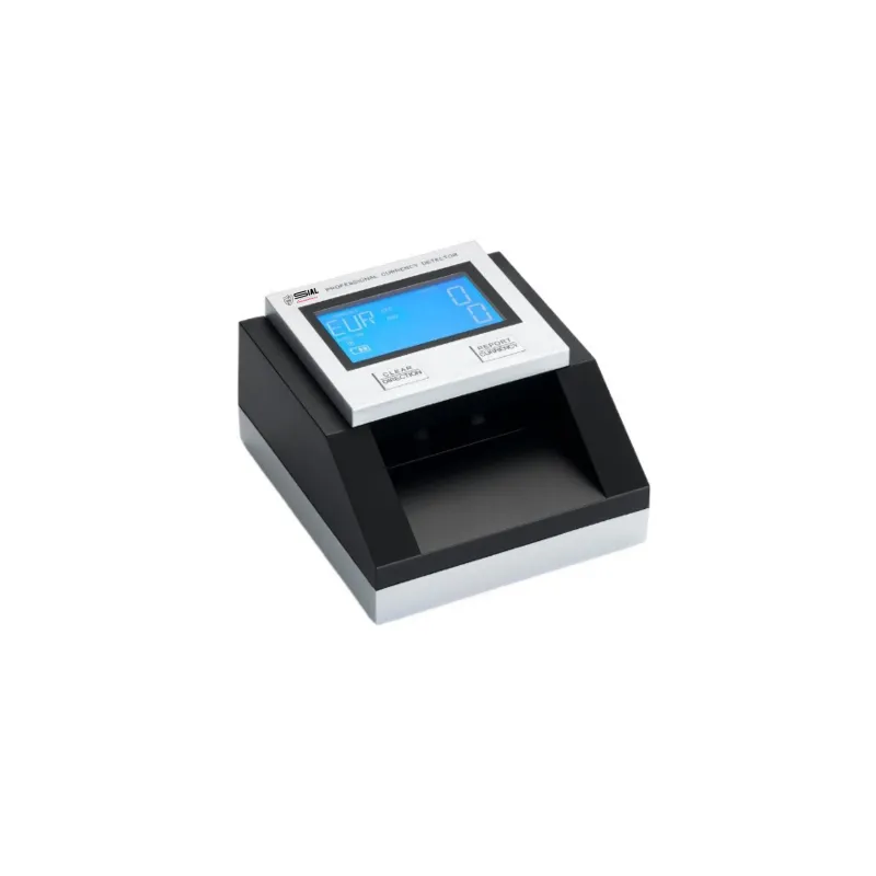 AVPos AVP-DT35G Contador de Billetes - Cuenta Cantidad de Billetes y Valor Total - Libras y Euros - Alta Velocidad de Conteo