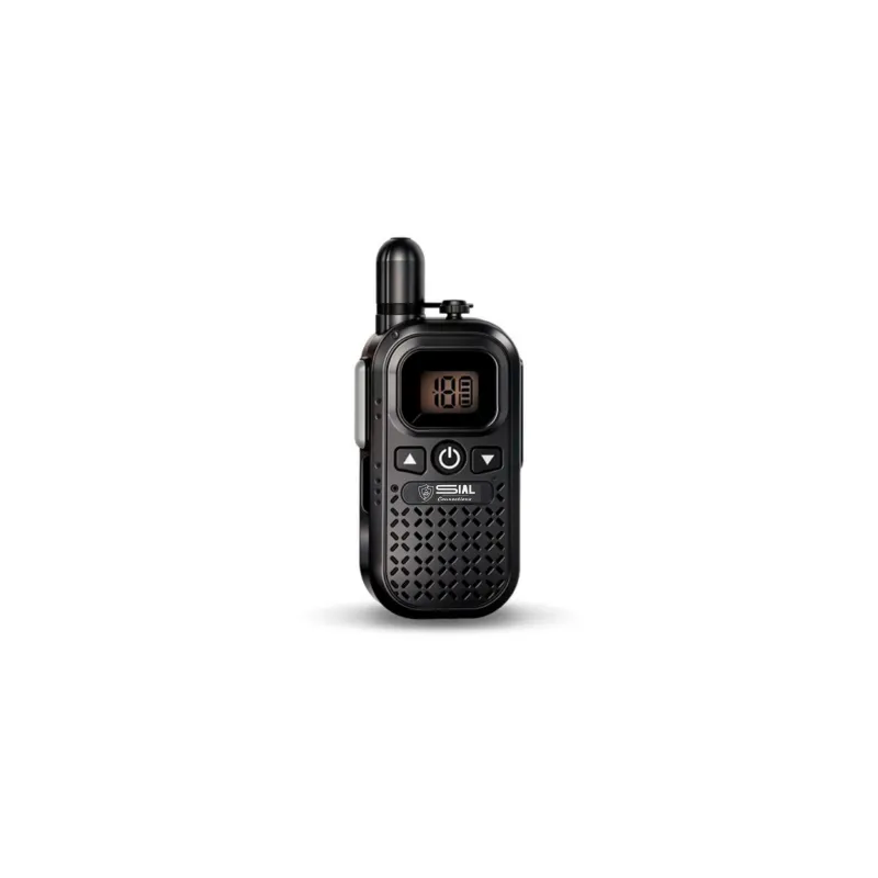 AVPos AVP-COMM-X25 Walkie Talkie - 16 Canales - 446 MHz - USB-C - Autonomia hasta 18h - Color Negro