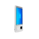 AVPos Kiosko Autoservicio Suelo FK24 - 24 Pulgadas Tactil - I3 - 8GB Memoria - SSD 256GB - Escaner 2D - Impresora Termica